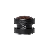 OTKSMDYY Pressino For Caffè In Noce, Profondità Regolabile, Distributore Di Caffè A Gravità Calibrato, Strumenti Da Bar, Pressino Filettato, Adatto For Portafiltro Da 51/58 Mm(B 53mm)