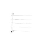 OTKSMDYY Scaldasalviette Elettrico Intelligente In Fibra Di Carbonio Con Controllo Della Temperatura E Temporizzazione For Il Bagno Di Casa(White)