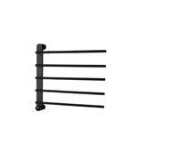 OTKSMDYY Scaldasalviette Elettrico Intelligente In Fibra Di Carbonio Con Controllo Della Temperatura E Temporizzazione For Il Bagno Di Casa(Black)