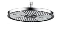 OTKSMDYY Soffione Doccia A Pioggia Da 10 Pollici, Soffione Doccia Ad Alta Pressione, Risparmio Idrico, Accessori For Il Bagno(Silver)