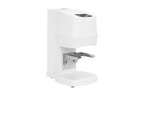 OTKSMDYY Tamper Da 58 Mm For Caffè, Pressa Piatta Elettrica Automatica For Chicchi Di Caffè In Acciaio Inossidabile Con Alimentatore(White AU Plug)