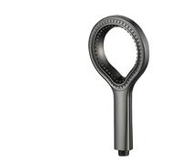 OTKSMDYY Un Moderno Soffione Doccia Circolare A Spruzzo Cavo, Soffione Doccia In ABS For La Casa, Un'esperienza Di Bagno Rilassante Migliorata, Accessori For Il Bagno(Gray)