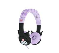 OTL Technologies Cuffie per bambini con cavo Kuromi LIMITATE in volume con licenza ufficiale Kuromi