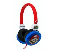 OTL Technologies Cuffie per bambini Super Mario Blu/Rosso