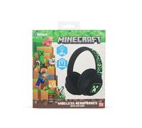OTL Technologies Cuffie wireless Minecraft pieghevoli con luce LED