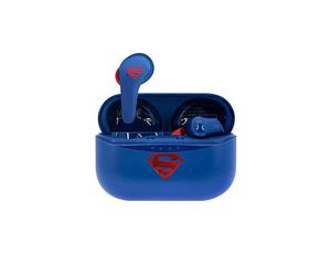OTL Technologies DC Comics Superman Cuffie Wireless In-ear Musica e Chiamate Bluetooth Blu