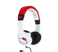 OTL Technologies Hello Kitty HK1180 - Cuffie con filo, per bambini, colore: Rosso e Bianco