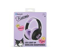 OTL Technologies Kuromi Cuffie senza fili pieghevoli con luce LED e licenza ufficiale