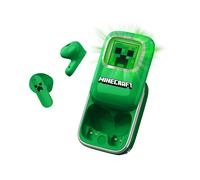 OTL Technologies MC1316 Minecraft Creeper Slide TWS Earphones with LED Light Up