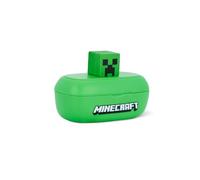 OTL Technologies Minecraft Creeper 3D Collectable TWS - Auricolari wireless con custodia di ricarica, per bambini dai 6 anni in su, colore: Verde