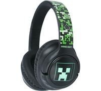OTL Technologies Cuffie wireless Minecraft pieghevoli con luce LED