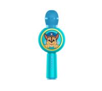 OTL Technologies PAW263 Paw Patrol Popsing - Microfono wireless per karaoke con modalità cambia voce, con luce LED, colore: blu
