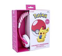 OTL Technologies Pokémon - Cuffie per bambini con cavo per bambini da 3 a 7 anni, colore: Rosa (PK0845)