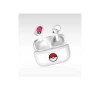 OTL Technologies Pokémon Poké ball Cuffie Wireless In-ear Musica e Chiamate Bluetooth Bianco