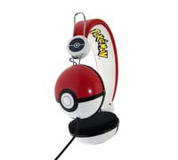 OTL Technologies Pokémon Pokeball Cuffie Cablato A Padiglione MUSICA Nero, Rosso, Bianco
