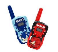 OTL Technologies SH1212 Sonic the Hedgehog - Set di walkie talkie wireless ricaricabile