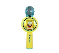 OTL Technologies SpongeBob Squarepants - Microfono wireless per karaoke con luce a LED, modalità cambia voce, colore: giallo