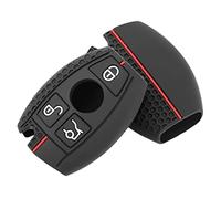 OTMIK Custodia in Silicone per la Copertura della Chiave Dell'auto Adatta a Mercedes Benz B C E S W204 W205 W212 W213 W176 GLC CLA AMG W177 Accessori per il Guscio Della Chiave
