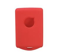 OTMIK Custodia in Silicone per la Copertura della Chiave dell'auto adatta a Volvo S60 S90 V60 V90 XC40 XC60 4 pulsanti Accessori per guscio chiave (Rosso)