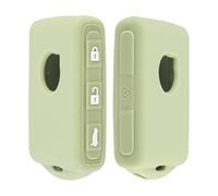 OTMIK Custodia in silicone per la copertura della chiave dell'auto adatto per Volvo S60 S90 XC40 XC60 XC90 V60 V90 T6 T8 Accessori per il guscio della chiave (Verde Cachi)