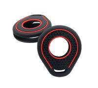 OTMIK Custodia per chiavi moto in silicone adatta per Harley Davidson Softail Sportster VRSC Touring X48 883 1200 Street Glide Accessori portachiavi (Linea Rossa)