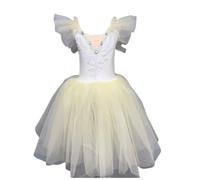 OTMYIGO Ragazza Tutu Balletto Lago dei Cigni Ballerina Lungo Abito di Scena Concorso di Danza Abito,T,120