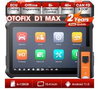 OTOFIX D1 MAX Strumento Diagnostica Auto Codifica ECU Test Attivo 40+ Servizi IT