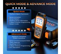 OTOFIX TireGO 808 Strumento di programmazione TPMS WiFi Strumento di scansione TPMS Rinnova attivare tutti i sensori TPMS Programma MX-Sensor TPMS Diagnostics