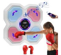 OtoLuxa Music Boxing Machine, Beatpunch Machine de Boxe Musicale 3 modalità di velocità Macchina da Box Musicale Pugile con Guanti da Boxe - LED Parete Tira Pugni con Musica (Bambino)