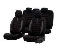 Otom Limited Coprisedile Serie / Kit Tessile Pelle nero/rosso