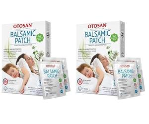 Otosan Balsamic Patch - 7 cerotti balsamici ai Vapori Attivi (Confezione da 2)