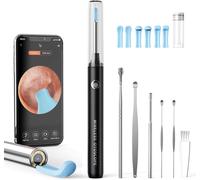 Otoscopio Endoscopio Digitale per orecchio 1080P WIFI con 6 Luci Led AOPICK