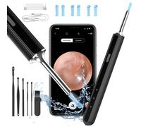 Otoscopio Rimozione di Cerume con Telecamera 1080P 3,5mm Impermeabile Endoscopio