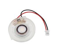 OTOTEC 1 altoparlante traslucido di ricambio per console di gioco con cavo altoparlanti integrati compatibile con Nintendo Gameboy GBC GBP MGB 4,5 cm