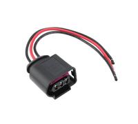 OTOTEC 1 cablaggio di collegamento a bobina di accensione per auto a 3 pin compatibile con VW compatibile con Audi compatibile con telaio V-AG 27,9 x 34,4 x 23,5 mm, lunghezza della linea 15 cm