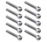 OTOTEC 10 viti Torx M5 x 25 mm, compatibili con seghe Stihl TS400 TS410 TS420, accessori per macchine elettriche, utensili filettati universali, argento