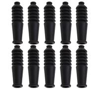 OTOTEC 10pcs Mountain Bike V Brake Cable Rubber Boot Copertura protettiva in gomma Gaiter per bicicletta V-Brake Cable Noodle Boot Dust Cover