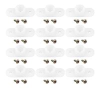 OTOTEC 12 pezzi kit di ricambio per fari con clip per decespugliatore compatibile con Discovery 1 e 2 Pre-Facelift OE STC3368, include 24 viti