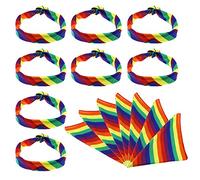 OTOTEC 15 Pezzi Bandane Color Arcobaleno Fascia Copricapo Ragazze Donne Fascia Per Capelli Fascia In Cotone Multifunzione Accessori Per Capelli Foulard