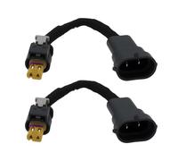 OTOTEC 2 adattatori per fendinebbia LED da H11 a MCON compatibili con VW Golf 7 GTI GTD, set di cavi di conversione