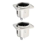 OTOTEC 2 connettori XLR maschio a 6 pin per custodie per apparecchiature audio