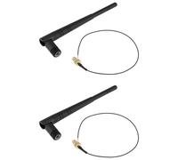 OTOTEC 2 Pezzi Antenna WiFi Wireless Dual Band 2,4-5,8 GHz Da Cavo U.fl A SMA Femmina Per Router Schede Madri Di Controllo Industriale