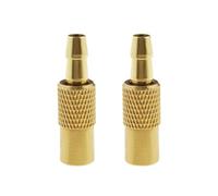 OTOTEC 2 pezzi Valvola di gonfiaggio pneumatici Connettore di Ricambio Auto Pompa D'aria Mandrino Clip Morsetto Auto Strumenti di Riparazione Pneumatici Accessori Auto Ottone
