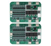OTOTEC 2PCS 6S 15A 22V 24V Bordo Di Protezione Della Batteria PCB BMS Bordo Di Ricarica Della Batteria Sovraccarico/Sopra Scarico/Protezione Da Sovracorrente Per La Batteria