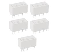 OTOTEC 5 Pezzi 10 Pin Miniatur Relè Bistabile 3V HFD2-003-M-L2-D Autobloccante Basso Controller Per Modellismo Ferroviario Miglioramento Della Casa Bianco