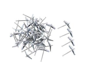 OTOTEC 50 pezzi di ancoraggio a molla a testa tonda M4 a molla, kit assortimento di dadi ad ala per appendere oggetti