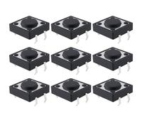 OTOTEC 50Pcs 12x12x4.3mm Tattile Pulsante Interruttore Mini Pulsanti per Smart Home Prodotti Elettronici