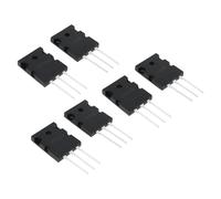 OTOTEC 6 Pezzi Di Transistor Di Potenza TTC5200 + TTA1943 (coppia Complementare) Compatible Con Transistor Di Potenza Al Silicio Toshiba TO3P NPN PNP Per Audio Controllo Automobilistico E Industriale