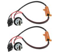 OTOTEC Cablaggio Resistore Luci Di Direzione A LED Da 2 Pezzi Per 7440 T20 50W8RJ Hyper Flash Fix Senza Errori
