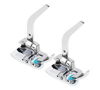 OTOTEC Piedino per tricot, con attacco basso, compatibile con Alfa, Singer, Brother, Silvercrest e altro, in metallo, ideale per materiali elasticizzati e maglieria, 2 pezzi